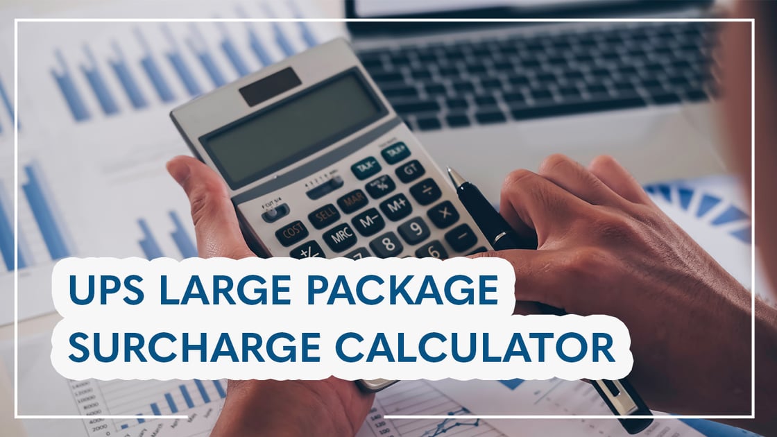 ups large package surcharge calculator